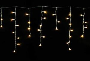 Vnitřní vánoční LED světelný závěs se záblesky, 3m, 120 LED, propojovatelný, různé barvy na výběr Barva: Teplá bílá