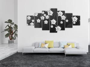 Obraz - Květy na větvích (210x100 cm)
