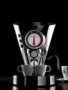 Kávovar, pressovač Diva EVOLUTION chrom Bugatti + dóza na kávu KOZIOL (Barva-chrom(stříbrná))