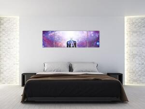 Obraz - Spojení s vesmírem (170x50 cm)
