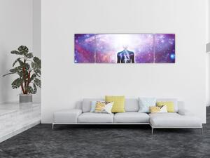 Obraz - Spojení s vesmírem (170x50 cm)