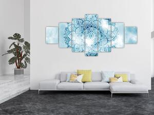 Obraz - Nebeská mandala (210x100 cm)