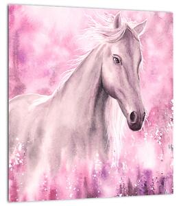 Obraz - Malovaný kůň (30x30 cm)