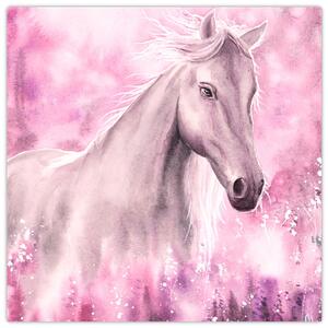Obraz - Malovaný kůň (30x30 cm)