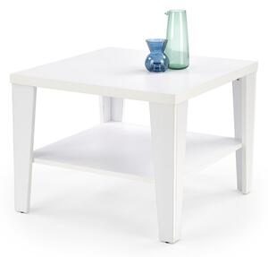 Konferenční stolek Manta čtvercový, bílá