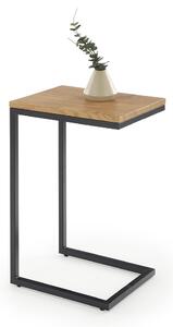 Konferenční stolek Nisa, dub zlatý / černá