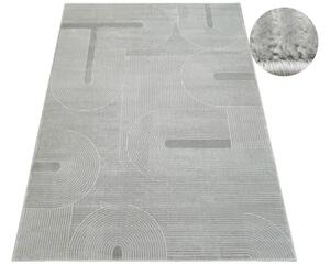 Koberec MISHA J087A světle šedý / tmavě šedý