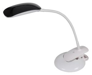 Stolní LED lampička 2v1 - podstavec i clip 5W, bílá