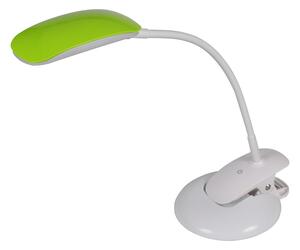 Stolní LED lampička 2v1 - podstavec i clip 5W, bílá