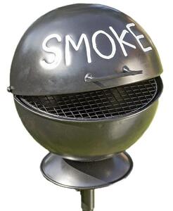 DekorStyle Zahradní popelník Smoke 113 cm