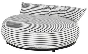 Luxusní zahradní lehátko Emma Round - Stripes