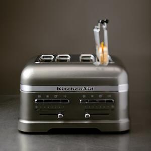 Toaster Artisan KMT4205, 4 plátkový stříbřitě šedá KitchenAid (Barva-stříbřitě šedá)