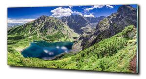 Foto obraz sklo tvrzené Černé jezero Tatry cz-obglass-125x50-127510314