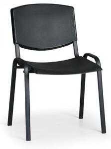 Konferenční židle Design - černé nohy černá