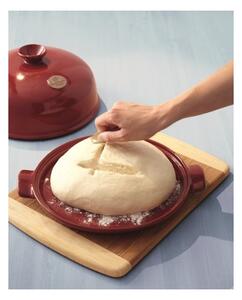 Forma na pečení domácího chleba - Dárkový set Emile Henry (Barva-červená granátová)