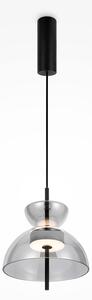 Maytoni Závěsné LED svítidlo BANGKOK kouřové sklo, 12W, Ø 25 cm, CRI80