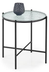 Konferenční stolek Rosalia S, čirá / černá