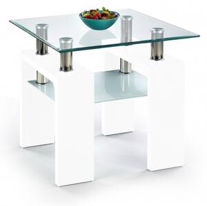 Konferenční stolek Halmar DIANA - barva: bílá