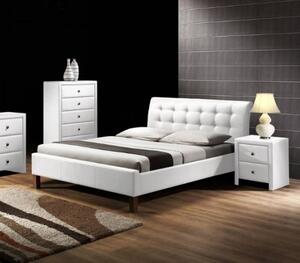 Halmar postel SAMARA + barevné provedení: bílá