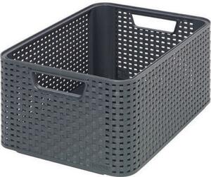 CURVER Úložný box STYLE M tmavě šedý