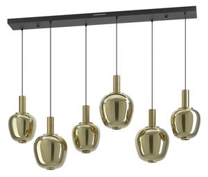 Eglo 390466 - LED Stm. lustr FRUITERA 3xLED/5W/230V+3xLED/6,5W+ 6xLED/1,6W zlatá
