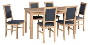Jídelní stůl MAX 5 deska stolu artisan, nohy stolu grandson