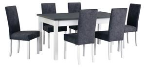 Drewmix jídelní židle ROMA 2 + dřevo: wenge, potahový materiál: látka