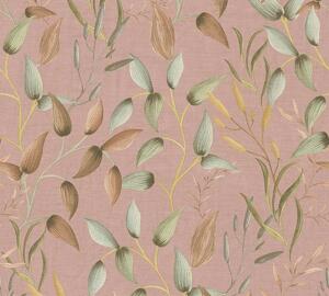 A.S. Création | Vliesová tapeta na zeď PintWalls 397453 0,53 x 10,05 m | růžová, zelená, hnědá