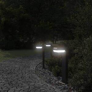 Venkovní stojací lampy 3 ks černé 50 cm litý hliník