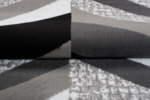 Chemex Kusový koberec Maya - pruhy 2 - šedý/bílý Rozměr koberce: 80x150 cm