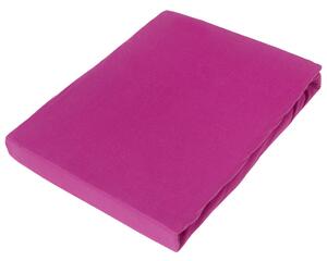 ELASTICKÉ PROSTĚRADLO, žerzej, pink, 180/200 cm Novel - Prostěradla
