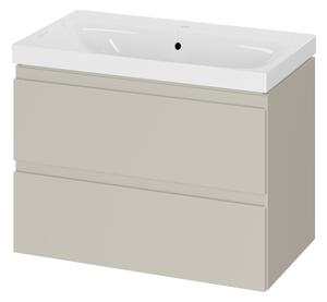 Cersanit Moduo umyvadla se skříňkou 80 cm béžová S4013-009