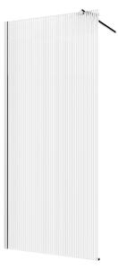 Invena sprchová zástěna walk-in 100 cm chrom polomatný/vzorované sklo AK-32-109
