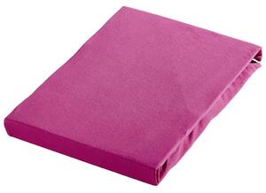 ELASTICKÉ PROSTĚRADLO, žerzej, pink, 100/200 cm Novel - Prostěradla