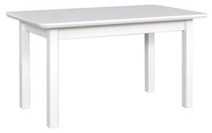 Jídelní stůl WENUS 2 S + deska stolu olše, nohy stolu bílá