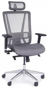 Kancelářská židle Salvador šedá
