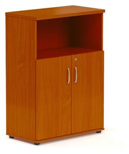 Střední skříň Visio 80 x 38,5 x 113 cm, třešeň