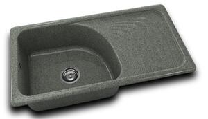 RETRO DŘEZ 90x49cm ROSSETTA STONE s pravým odkapem