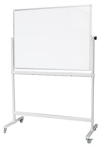 Mobilní otočná tabule Revolver NEW 120 × 90 cm, bílá