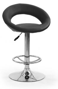 Barová židle Halmar H-15 - barevná varianta: černá