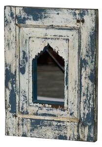Zrcadlo v rámu z teakového dřeva, 51x4x69cm