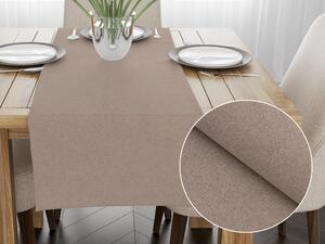 Biante Dekorační běhoun na stůl BKR-502 Světle hnědý režný 20x120 cm