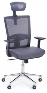 Kancelářská židle Bert / šedá