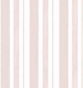 Vliesová tapeta na zeď, růžová, pruhy, 125116, Shabby Chic by Rachel Ashwell