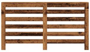 Kryt na radiátor old wood 149 x 20 x 82 cm kompozitní dřevo