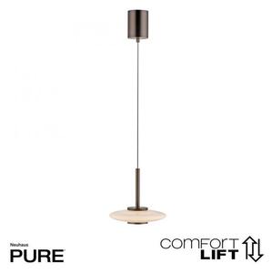 Paul Neuhaus Závěsné LED svítidlo PURE VITRUM, 13W, ø 22 cm, 3000K