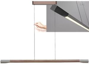 Paul Neuhaus Závěsné LED svítidlo HOOP, 24W, d. 127 cm, 3000K
