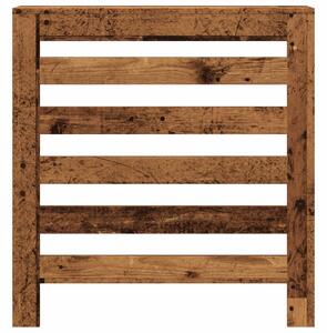 Kryt na radiátor old wood 78 x 20 x 82 cm kompozitní dřevo