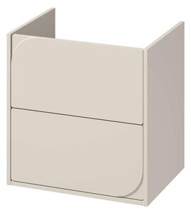 Cersanit Crea II skříňka 59.4x44.7x62.1 cm pod umyvadlo závěsná béžová S1058-025