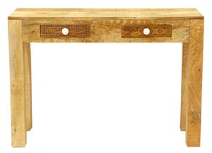 Konzolový stůl Manu 110x76x40 z mangového dřeva